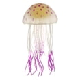 thumbnail image 1 of Decoración de medusas para pecera, adornos fluorescentes de silicona para medusas, decoración de acuario con ventosa, morado, 2,2 "x 4,5", 1 of 7