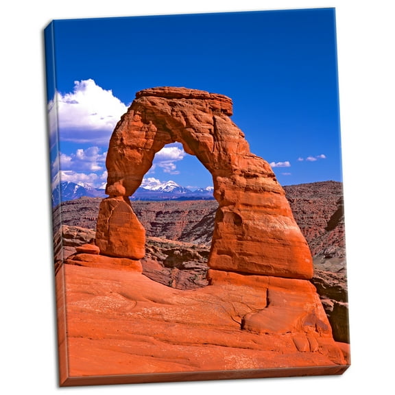 Gango Home Decor Arches National Park III by Ike Leahy (Ready to Hang); One 22x28in Hand-Stretched Canvas