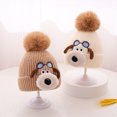 thumbnail image 4 of Winter Knitted Hat Thick Warm Toddler Boys Girls Cute Soft Cap Daily Casual Outdoor Campus, 4 of 6