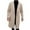 Beige, variant on Yangnuo Mens Fashion Warm Solid Color Coat Jackets 2025 Fall Winter Mens Trench Coat Long Casual Lapel Winter Wool Plaid Coat With Pockets