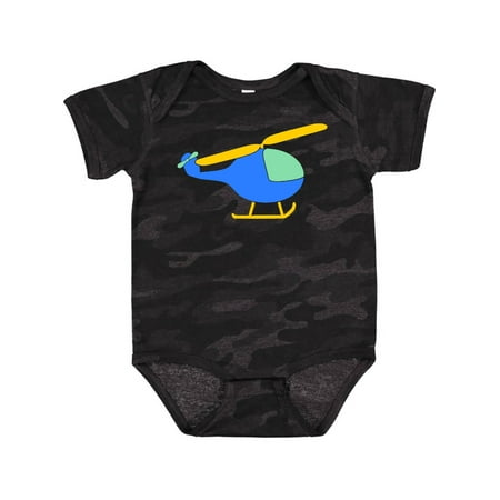 

Inktastic Blue Helicopter Gift Baby Boy or Baby Girl Bodysuit