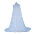 thumbnail image 4 of Elegante dosel de encaje para cama infantil, cortina y mosquitera para habitación de niñas (azul), 4 of 14