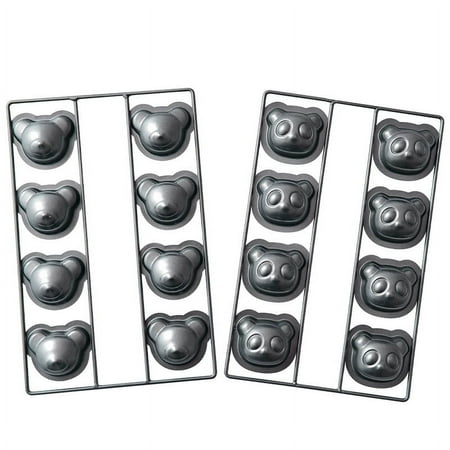 

Winyuyby Bear Baking Mold Pan Non-Stick Carbon Steel DIY Cute Candy Cake Mold Tools Decoration Biscuit Candy Mould
