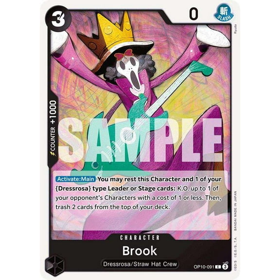 One Piece Royal Blood Common Brook OP10-091