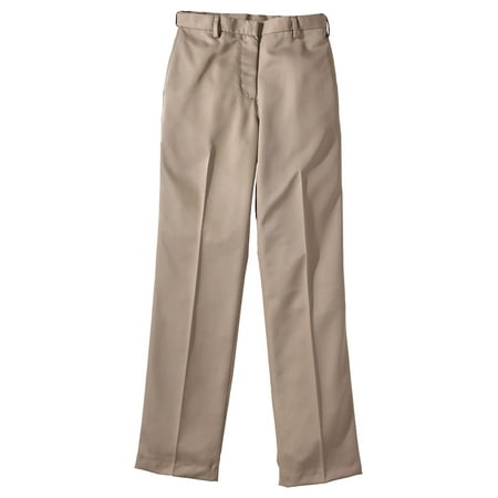 Edwards Garment Women's Microfiber Flat Front Dress Pant