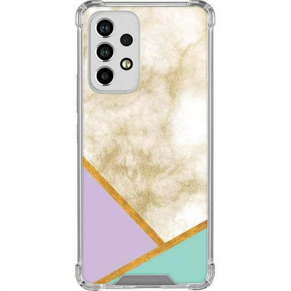Skinit Marble Angled Marble Galaxy A53 5G Clear Case
