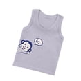 thumbnail image 4 of XUELUO Baby Boys Athletic Shirts Summer Cute Cartoon Print Crew Neck Sleeveless Vest Tank Tops Comfortable Tshirts Streetwear,Gray,12-18 Months, 4 of 4