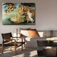 thumbnail image 6 of Sandro Botticelli - The Birth of Venus (1484) Canvas Poster Bedroom Decor Sports Landscape Office Room Decor Gift,Frame-style,08x12inch(20x30cm), 6 of 8