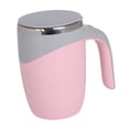 thumbnail image 2 of Vasos mezcladores automáticos, taza de café portátil para bebidas proteicas, mezclador eléctrico automático rosa con cable, 2 of 9