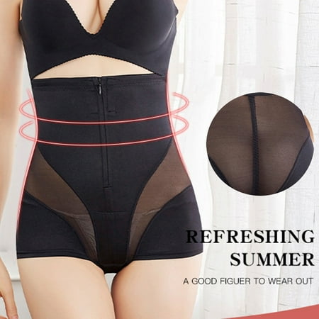

Tawop Women S Post-Natal High Waist Toning Body Zipper Breasted Belly Pants Lift Hips Hips Hips Hips Hips Reduce Belly Corset Shackle Underwear White Pants Women High Waisted Mother S Day Pants