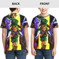 thumbnail image 3 of The Legend of Zelda Game Play Teen T-Shirt Crewneck Short Sleeve Double-Sided Print Summer Tee Shirts Top For Youth Boys Girls Children Large, 3 of 7