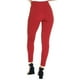 thumbnail image 3 of Leggings Mujer Pretina Ancha Que Ajusta Liso Casual Formal Vino vino CH Incógnita 330603, 3 of 5