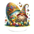 thumbnail image 2 of Aqestyerly Tapis de Table en Acrylique Œufs de Pâques, Tapis de Placement Transparent Rond de 12 Pouces pour Fête de Pâques Décoration de Maison de Printemps, Décoration de Table Réutilisable Durable, 2 of 6