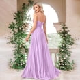 thumbnail image 4 of Sexy Backless Maxi Formal Dress for Women with Sequin, Sleeveless Pleated Evening Gowns for Wedding and Cocktail, 4 of 6