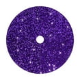 thumbnail image 2 of AuroraX Purple Sequin Christmas Tree Skirts Sparkling Glitter Tree Mat 23" for Xmas Holiday Part Decorations, 2 of 7