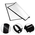 thumbnail image 1 of KONTONTY 20Pcs Transparent Paper OPP Black for Craft Packing Supplies, 1 of 8