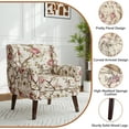 thumbnail image 3 of UIXE Floral Accent Chair Modern Living Room Arm Chair Tufted Armrest Reading Seat, Pattern Floral, 3 of 7