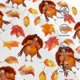 thumbnail image 3 of Fotbe Thanksgiving Turkey Leaves Gorro Clásico de Béisbol, Gorra Ajustable con Broche Snapback, Gorro de Exterior de Algodón Suave, 3 of 6