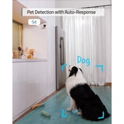 eufy Security Indoor Cam E220 4-Cam Kit, 2K Security Indoor Camera Pan & Tilt, Plug-in Camera with Wi-Fi, Human & Pet AI, Voice Assistant Compatibility, Motion Tracking, Homebase 3 Compatible