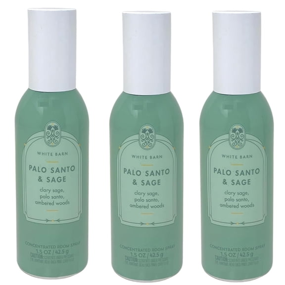Palo Santo and Sage Concentrated Room Spray by Bath and Body Works - Pack of 3