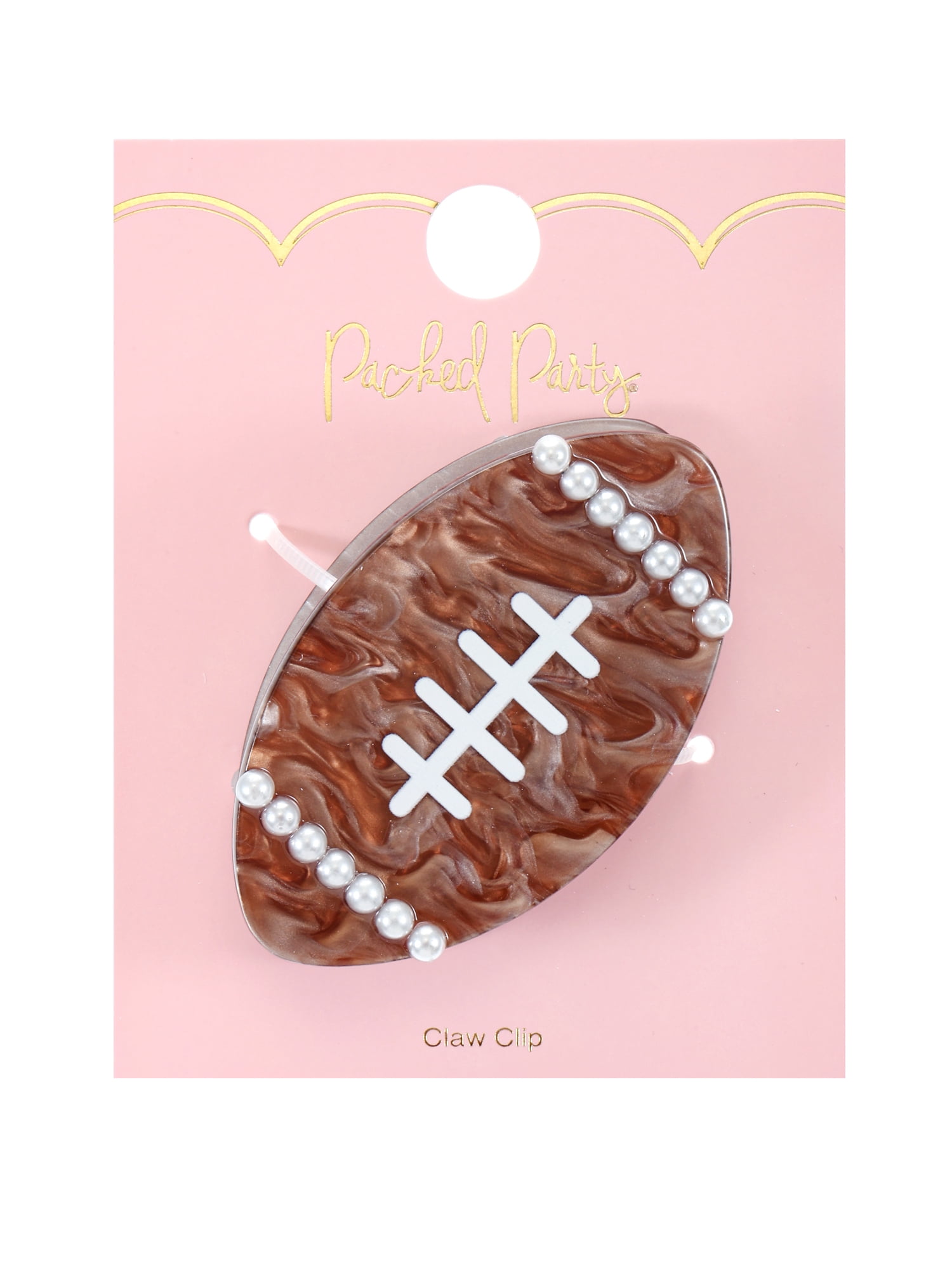 Packed Party Women's Touchdown Cutie Claw Clip