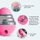 thumbnail image 3 of 1 Uds. Vaso de juguetes para mascotas, juguetes interactivos para perros y gatos, juguetes de distribución de terapia de alimentos, bolas de terapia de alimentación lenta para mascotas, aumentan el, 3 of 6