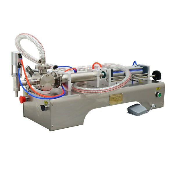 Machine de remplissage liquide pneumatique de pâte, machine de remplissage  semi automatique de piston