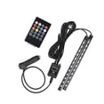 thumbnail image 1 of Sidaley Tiras de luces LED para automóviles debajo de la ventana del tablero Control de voz Atmósfera Lámpara Vehículo Kit multicolor Type2 NO2, 1 of 6