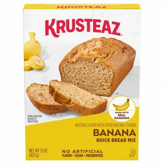 2X - Krusteaz Banana Quick Bread Mix