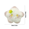 thumbnail image 3 of FEOLGEHLY Cute Star Keychain,Plush Squeaky Blush Stars for Car Key Decor,Bag Charms Car Key Ring Accessories Gifts Pendant Women Girls Keychain Pendant, Green, 3 of 6