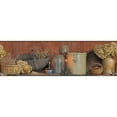 thumbnail image 3 of York Wallcoverings Country Keepsakes Hydrangea Removable Wallpaper Boarder, 3 of 3