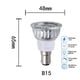 thumbnail image 1 of Bombilla LED regulable MR16 E27 E14 GU10 RGB, foco de 5W para iluminación de pista empotrada, luz descendente de 36 ° para cocina, habitación y dormitorio, 1 of 4