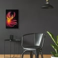 thumbnail image 6 of Epic Art 'Phoenix' by Kirk Reinert, Acrylic Glass Wall Art, 16"x24", 6 of 8