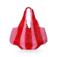 thumbnail image 2 of No Boundaries Women's Festival Crochet Stripe Hobo Bag, Pink Jubilee Stripe, 2 of 6