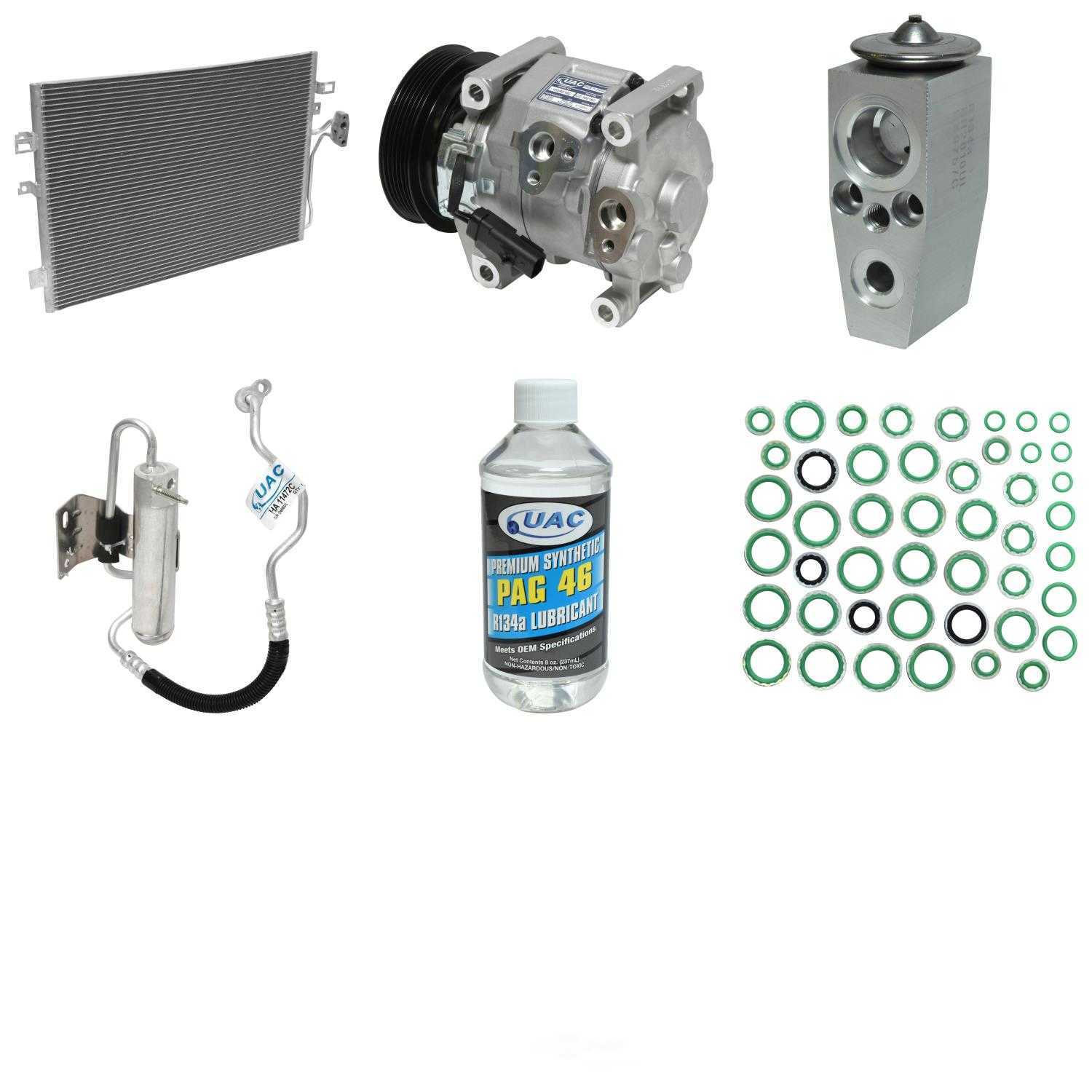 UAC KT 6209A Compressor-condenser Replacement Kit