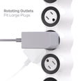 thumbnail image 4 of Power Strip 360 Electrical PowerCurve 4 enchufes, 4 USB de 1,5 m, 4 of 8