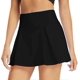 thumbnail image 1 of Women's High Waist Swim Skirt with Insole Safety Pants Beach Skirt, 1 of 4