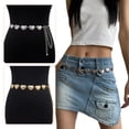 thumbnail image 4 of LYMAYTER Sexy Waist Chain Gothic Punk Heart Waist Chain - Vintage, AdjUS-CYYLtable, Non - Fading, 4 of 7