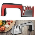 thumbnail image 2 of Langgg MYVIT 4-in-1 Scissors Sharpener Kitchenware Handheld 4-Stage Shears Sharpening System Stainless Steel, 2 of 9