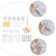 thumbnail image 3 of Kit de herramientas profesionales de bricolaje para epoxi de 101 piezas, práctico kit de pinzas para taza y varilla agitadora, 3 of 7