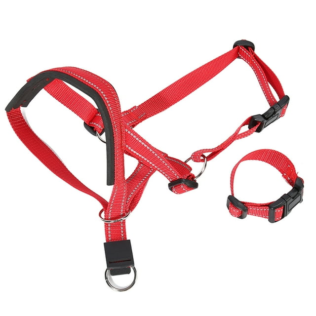 Bozal para perro con cuello para la cabeza, ajustable, transpirable, evita morder, ladrar, masticar, protector bucal para perro, cubierta para caminar y entrenar L