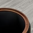 thumbnail image 5 of CHITA Storage Ottoman Oval Footrest, Single in Black, 5 of 5
