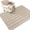 Oatmeal, Warm Tan, Cream, Sand, variant on Area Rugs 4'x6'. Brown Stripes Retro Carpet Runner Indoor Outdoor Rugs Home Decor Aesthetic, Modern Farmhouse Beige Striped Non Slip Mats Washable Accent Rug for Living Room Bedroom