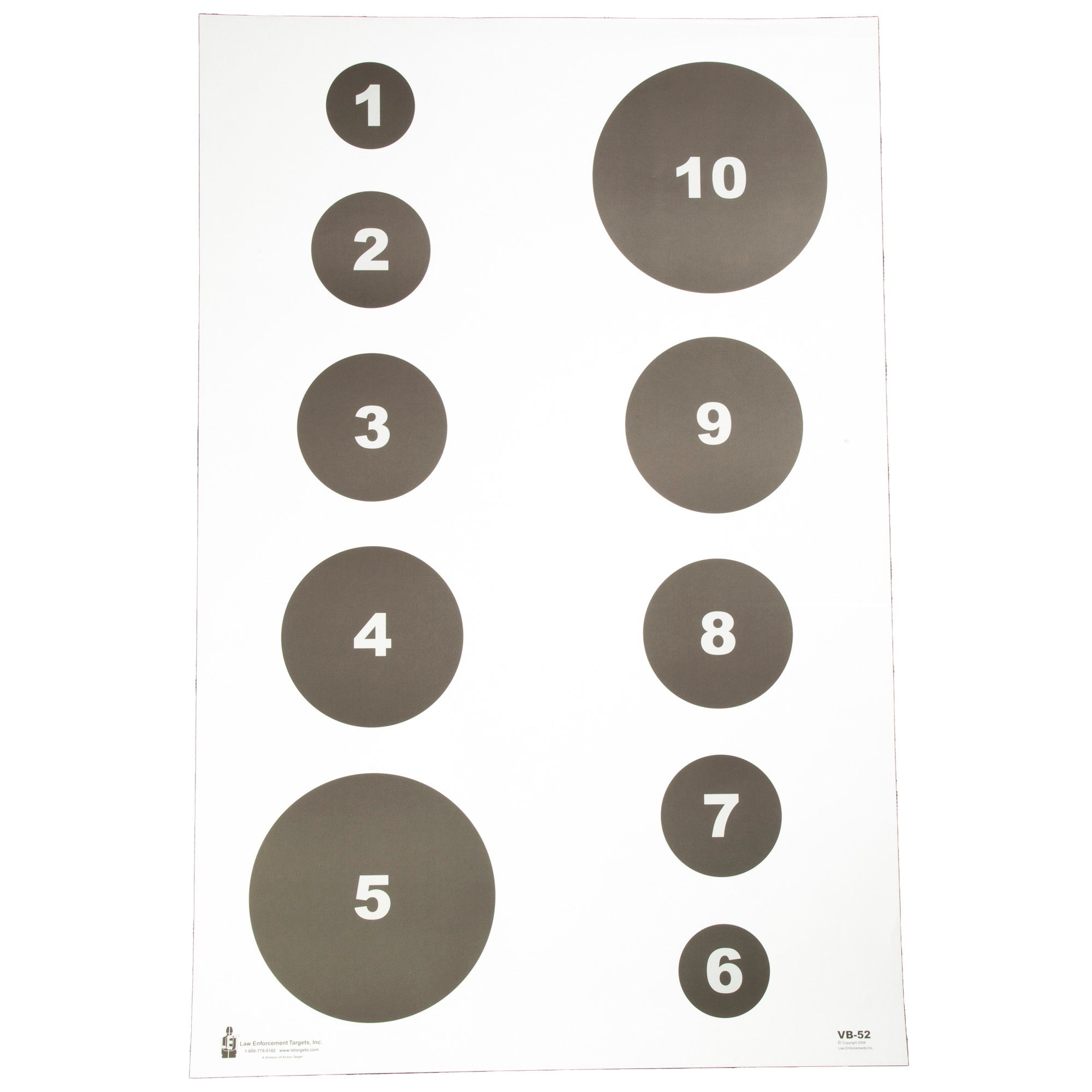 ACTION Target CIR COMMAND TRNG 100 Pack
