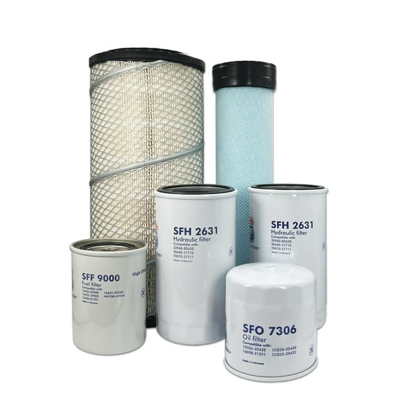HERO® Maintenance Filter Kit For Kubota M9960HFC Tractor