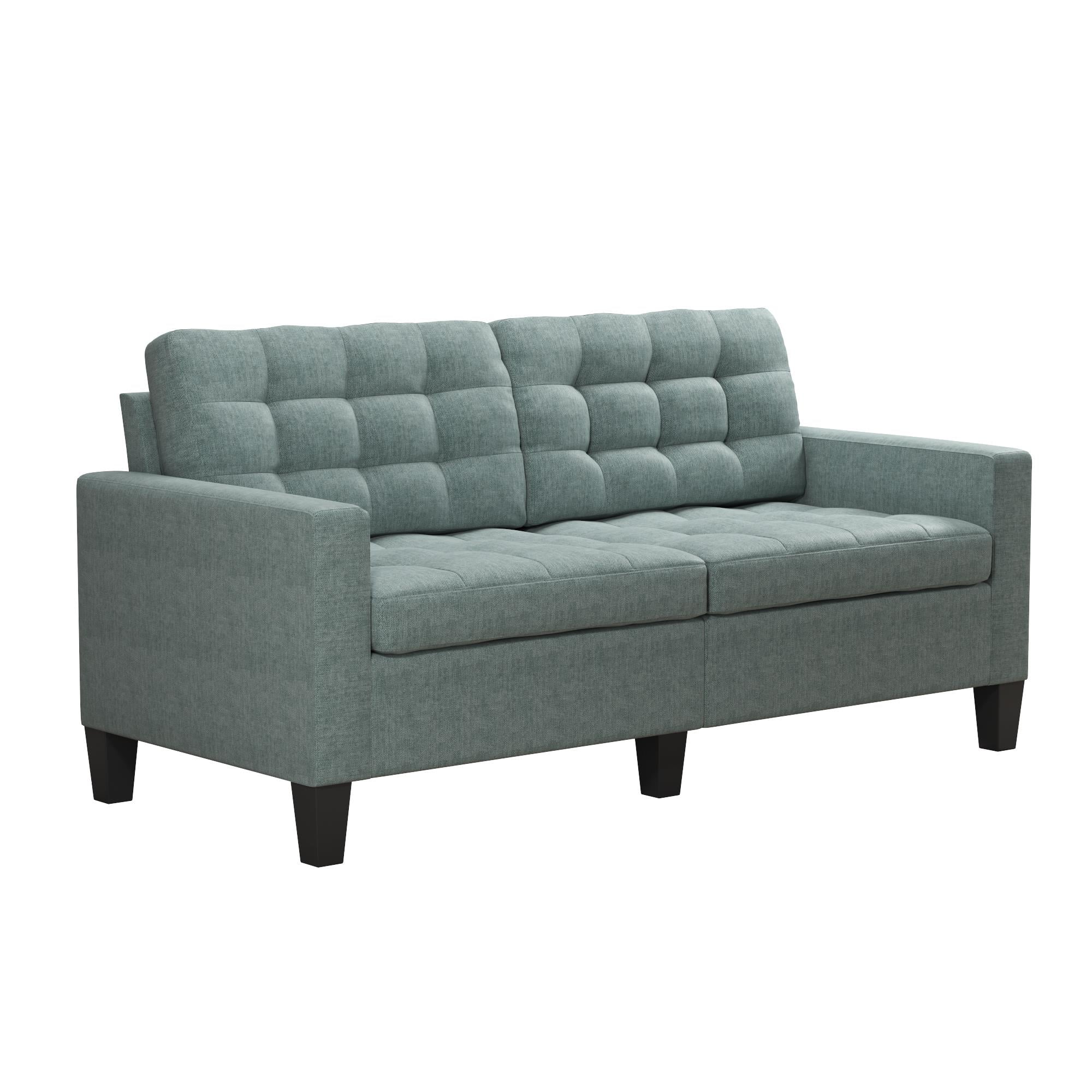 Dorel Living Bowie Upholstered Sofa Couch Room Furniture Dorel Living Bowie Upholstered Sofa