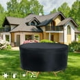 thumbnail image 6 of STARTWO Round Patio Table Cover Waterproof Heavy-Duty Cover for Garden Table Set UV Resistant Dustproof & Anti-Fading Protection, 6 of 7