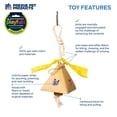 thumbnail image 3 of Juguete para pájaros Prevue Pet Products Plucky Pyramid Playfuls 60244, 3 of 7
