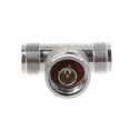 thumbnail image 4 of T S N To 2 N Fe Triple Rf Connector 3-way Coaxial Adapter, 4 of 4