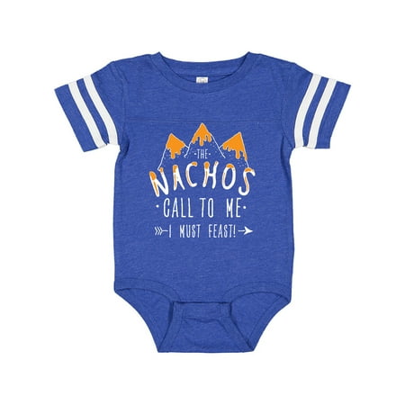 

Inktastic The Nachos Call to Me I Must Feast with Mountain of Nachos Gift Baby Boy or Baby Girl Bodysuit